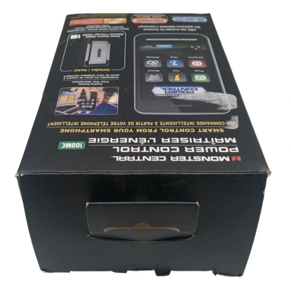 Monster‎ Central 100MC Remote Control Power Outlet + Smartphone App Monitor